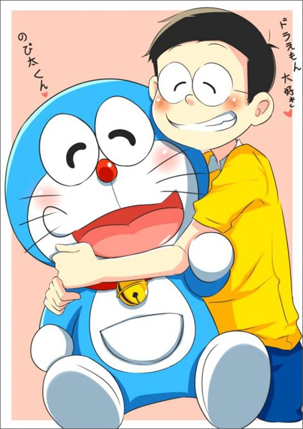 Ảnh Nobita và Doremon cute dễ thương