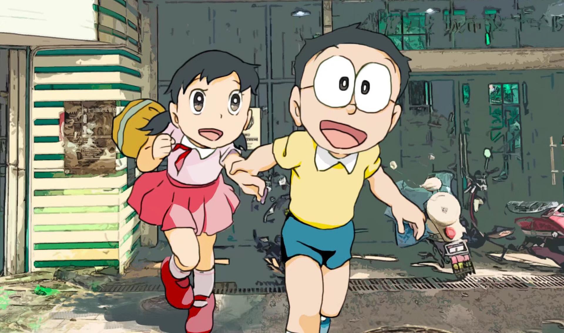 Ảnh Nobita và Shizuka dễ thương