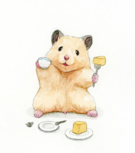 hình ảnh chuột Hamster dễ thương anime