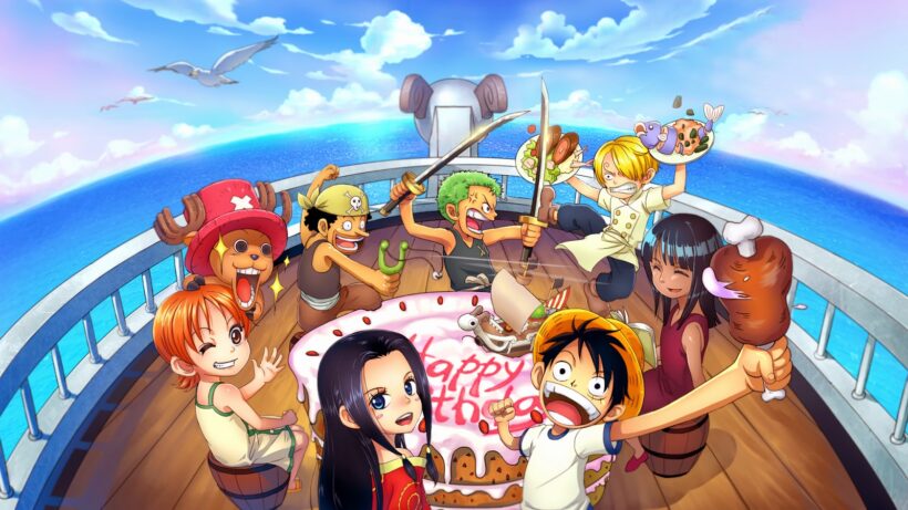 Hình ảnh Luffy và những người bạn
