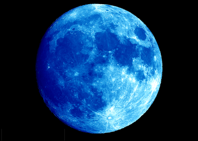 Hình ảnh mặt trăng 3D đẹp