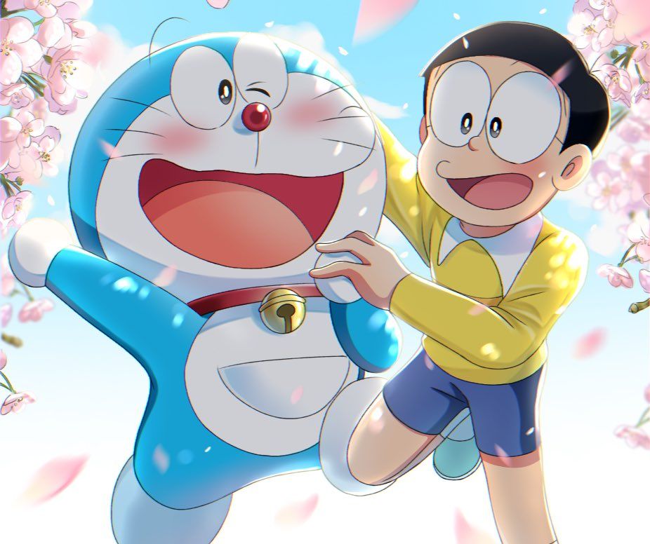 Hình ảnh Nobita cute đáng yêu