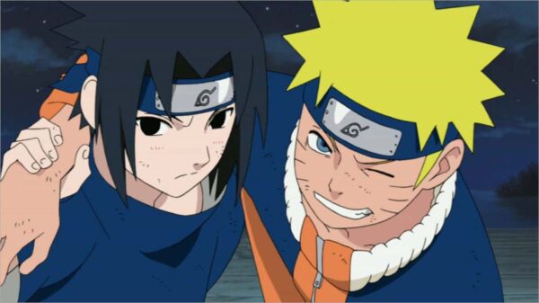 Hình ảnh tình bạn Sasuke và Naruto