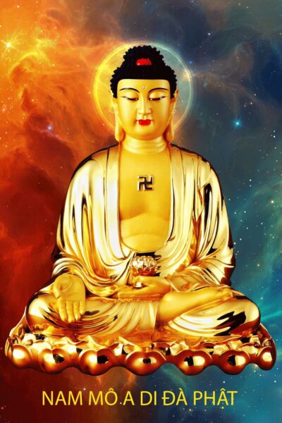 Tải hình ảnh Phật A Di Đà đẹp an lạc