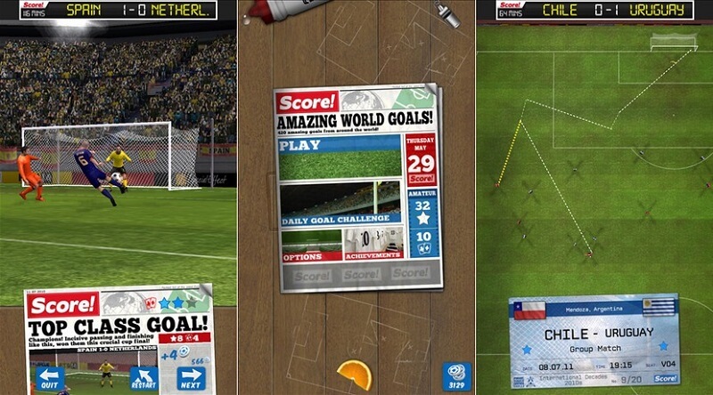 Tổng hợp game bóng đá trên iOS dễ chơi, đồ họa đẹp